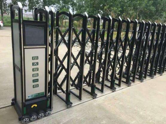 邢臺(tái)出安智能伸縮門(mén)讓恒大山水城顯得更有個(gè)性