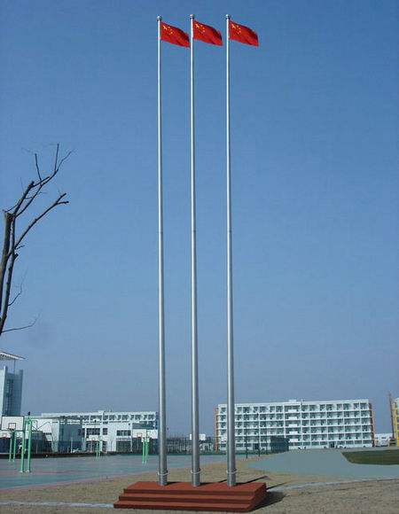 龍巖第一實驗小學(xué)旗桿案例