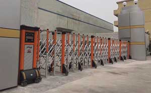 綿陽(yáng)富臨精工機(jī)械股份有限公司電動(dòng)伸縮門案例