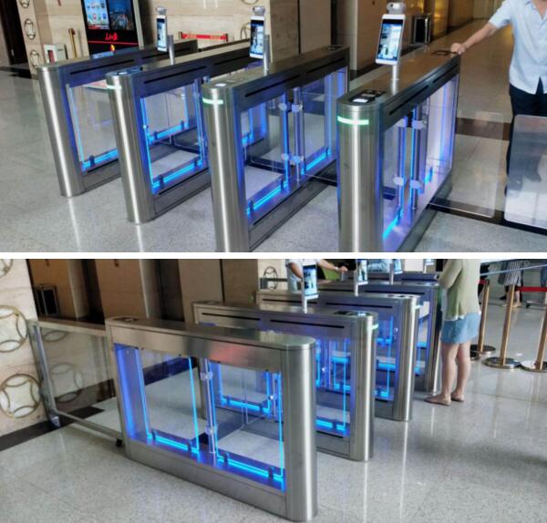 沈陽地標建筑方圓大廈日前新增道爾智控6653人臉識別通道閘