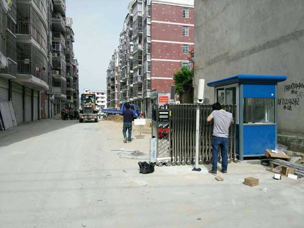 喜迎黃岡出安智能電動伸縮門進駐黃岡碧桂園