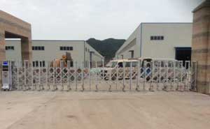 南充三環(huán)電子有限公司電動(dòng)伸縮門(mén)案例