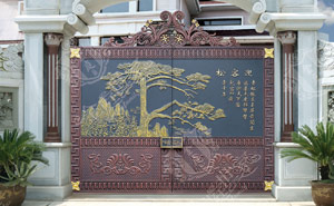 庭院別墅大門(mén) - 鋁藝庭院門(mén)-JT-DM002