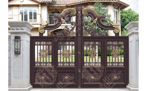 庭院別墅大門 - 鋁藝庭院門-JT-DM009