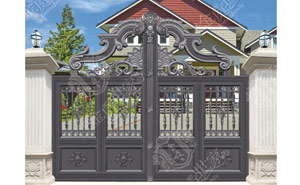 庭院別墅大門 - 鋁藝庭院門-JT-DM010