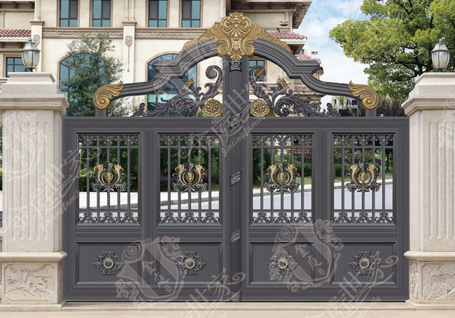 鋁藝庭院門-JT-DM013