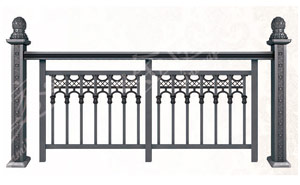 鋁藝護欄 - 鋁藝護欄-JT-YT201