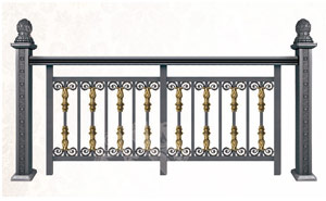 鋁藝護(hù)欄 - 鋁藝護(hù)欄-JT-YT209