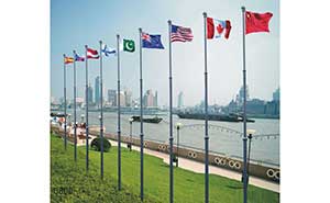 旗桿 - 鋁合金電動(dòng)旗桿Q800-G