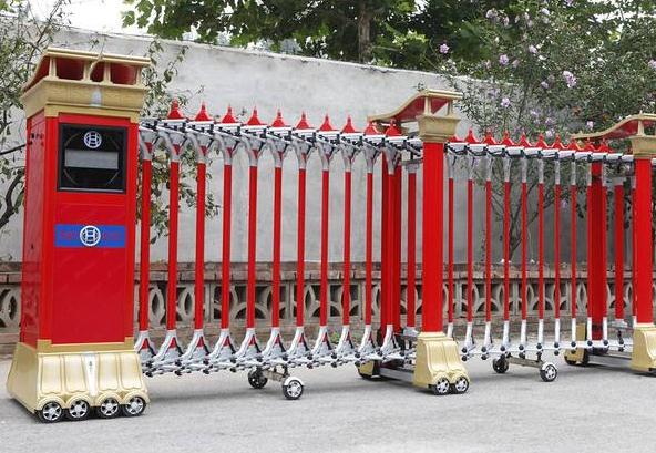 張家口出安智能電動伸縮門為張家口德中鉆探機(jī)械有限責(zé)任公司增添生氣