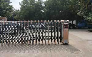 濮陽豫能發(fā)電公司電動伸縮門案例