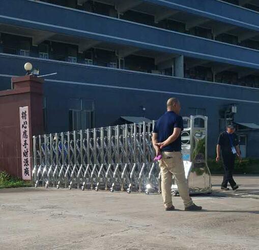 慶賀婁底出安智能伸縮門(mén)進(jìn)駐婁底貫達(dá)電子有限公司