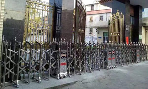 婁底曾國藩故居電動(dòng)伸縮門案例