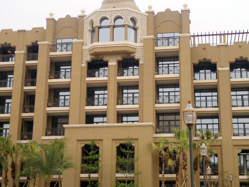 清遠出安智能護欄進駐清遠獅子湖喜來登度假酒店