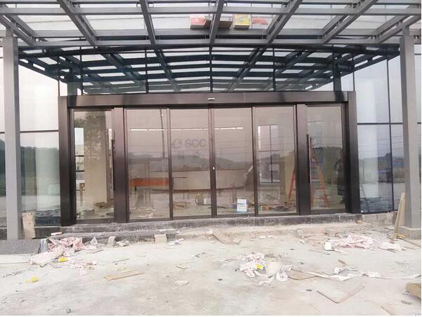 喜迎清遠出安智能自動門進駐清遠實創(chuàng)涂料