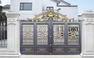 鋁藝大門 - 盧浮魅影·皇家-LHJ-17122