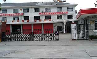 上海楊浦消防支隊伸縮門工程案例