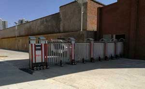 長(zhǎng)治高新區(qū)工業(yè)園區(qū)電動(dòng)伸縮門案例