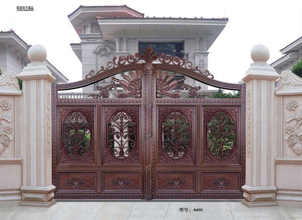 牡丹江珍寶島?未來城別墅大門案例 - 中出網(wǎng)-智能出入口與停車充電門戶