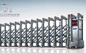 門之神H86（灰色）鋁合金伸縮門