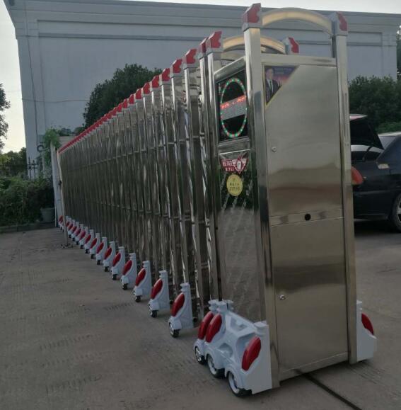 衢州出安智能伸縮門進駐國金旭輝城