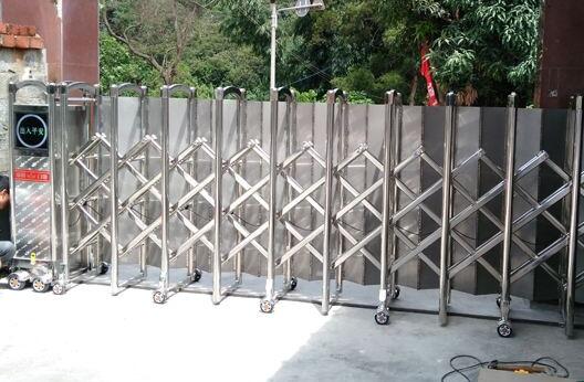 衢州出安智能電動(dòng)伸縮門給順利新材料（衢州）有限公司項(xiàng)目不一樣的體驗(yàn)