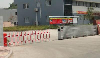 東南時(shí)代城應(yīng)用衢州出安智能伸縮門