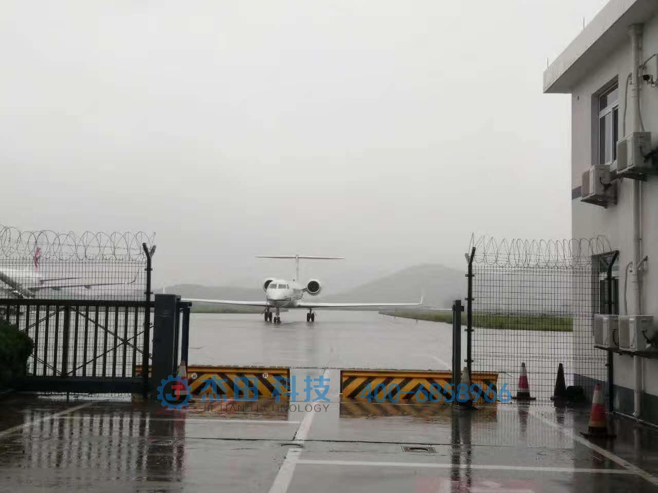 舟山出安智能路障機進駐舟山機場