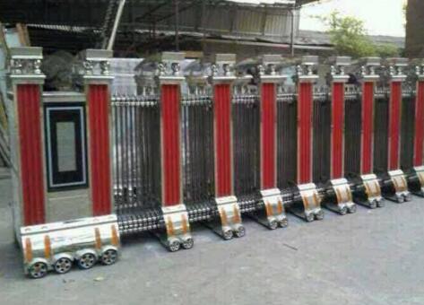 舟山海光海運(yùn)有限公司成功安裝舟山出安智能電動(dòng)伸縮門(mén)