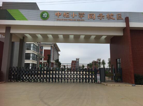 麗水出安智能伸縮門點綴中樞小學