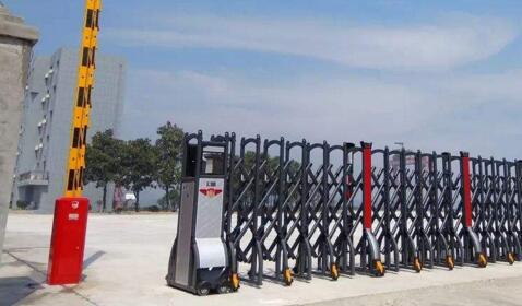 歐景香榭公館成功安裝麗水出安智能伸縮門