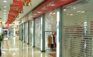 西寧海湖萬(wàn)達(dá)廣場(chǎng)拉閘門案例