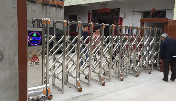 撫州出安智能電動(dòng)伸縮門進(jìn)駐撫州農(nóng)家小院子