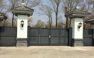 撫州人民公園懸浮折疊門案例