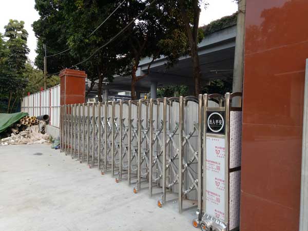 漢中漢通工程建設(shè)有限公司電動伸縮門案例 - 中出網(wǎng)-智能出入口與停車充電門戶