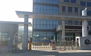 延安市熱力公司電動(dòng)伸縮門案例