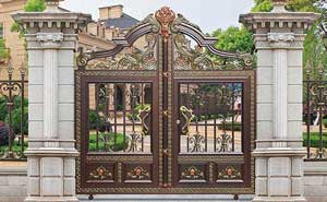 慶賀通化出安智能鋁藝大門進(jìn)駐通化華翔佳苑