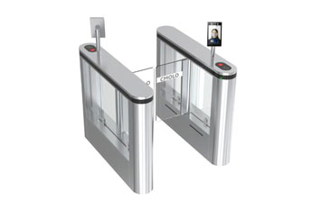 通道閘 - 智能人臉識(shí)別測(cè)溫閘機(jī)-擺閘款