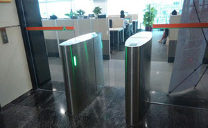 深圳平安證券總部-平移閘機(jī)案例