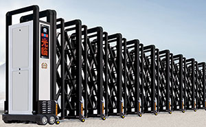 鋁合金伸縮門 - 伸縮之王LS-A06黑色