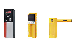 車牌識別系統(tǒng) - 車牌識別收費廣告道閘2