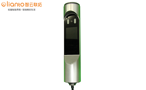 工地人臉識別出入口通道閘圓柱人臉識別門禁閘機