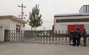 漯河市慶豐棉花加工廠伸縮門案例