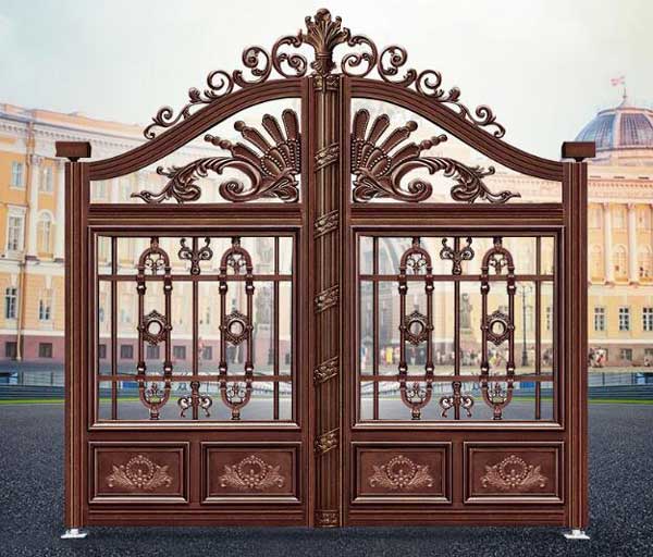 毫州井坤?皇家公館別墅大門案例 - 中出網(wǎng)-智能出入口與停車充電門戶