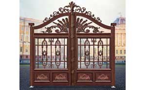 毫州井坤?皇家公館別墅大門(mén)案例