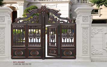 鋼藝大門 - 鋼藝大門DM8007