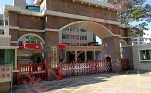 梅州梅縣公安消防大隊(duì)伸縮門案例