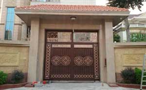 遂寧置信逸都?仁湖花園別墅大門案例