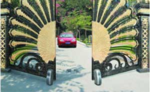 浙江東陽(yáng)畔山豪宅開(kāi)門(mén)機(jī)案例 - 中出網(wǎng)-智能出入口與停車(chē)充電門(mén)戶