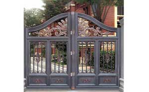 潮州紅樹灣鋁藝大門案例